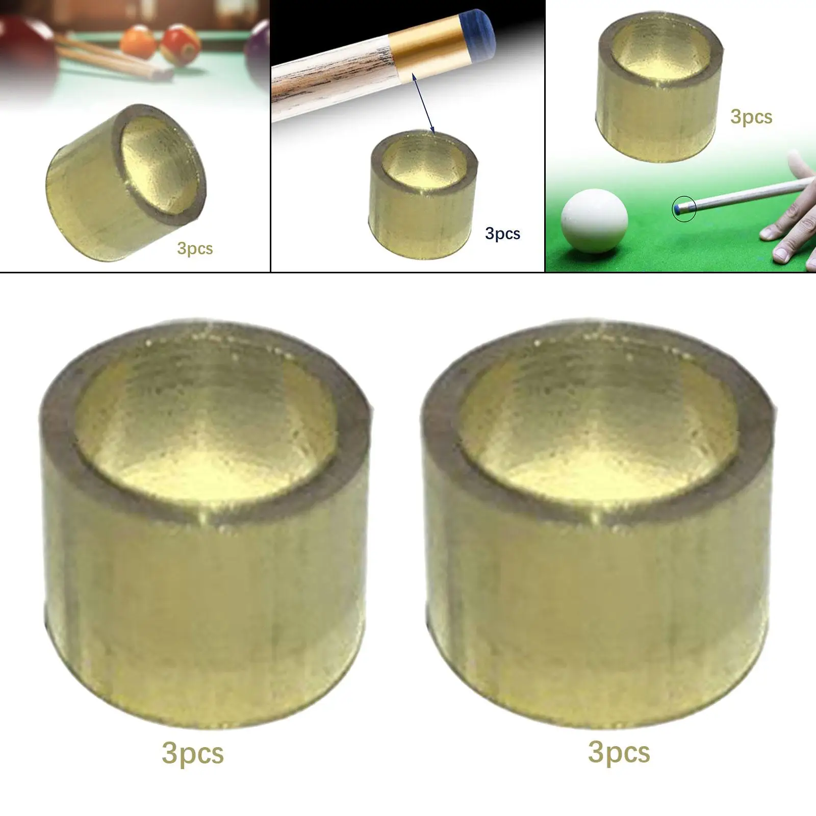 Наконечники для бильярдного кия, запасные части, практичные запасные трубки для снукера