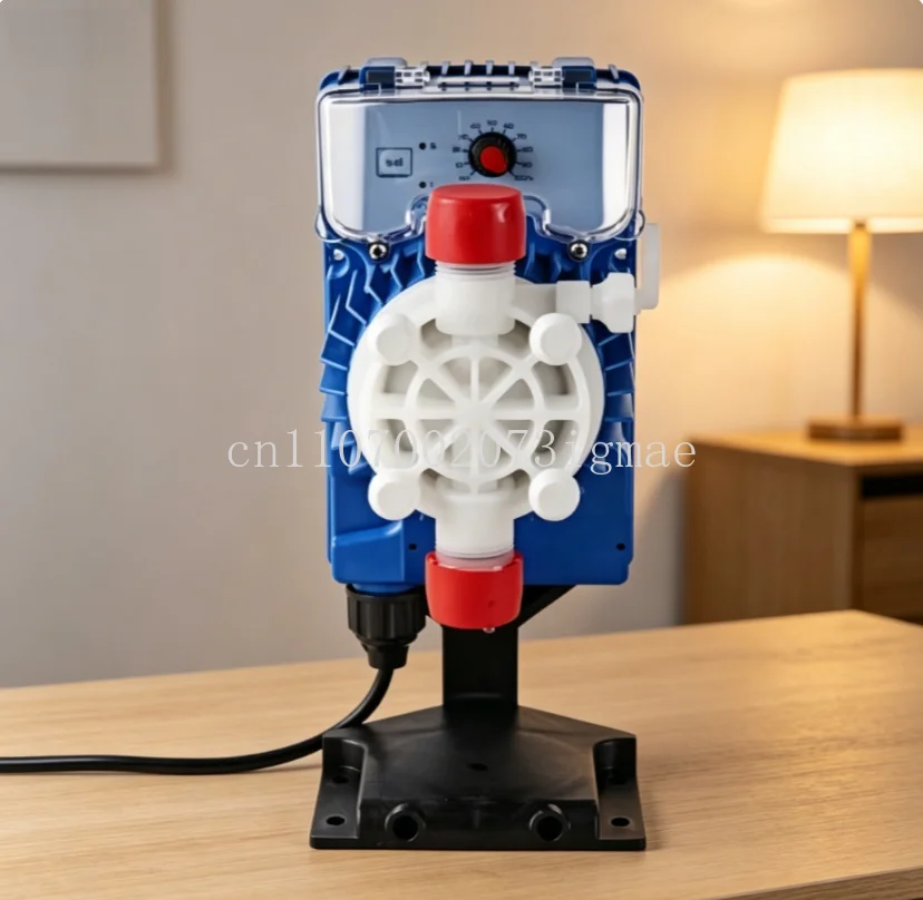 Electromagnetic diaphragm metering dosing flow pump DMS200 corrosion resistant dosing device adjustable
