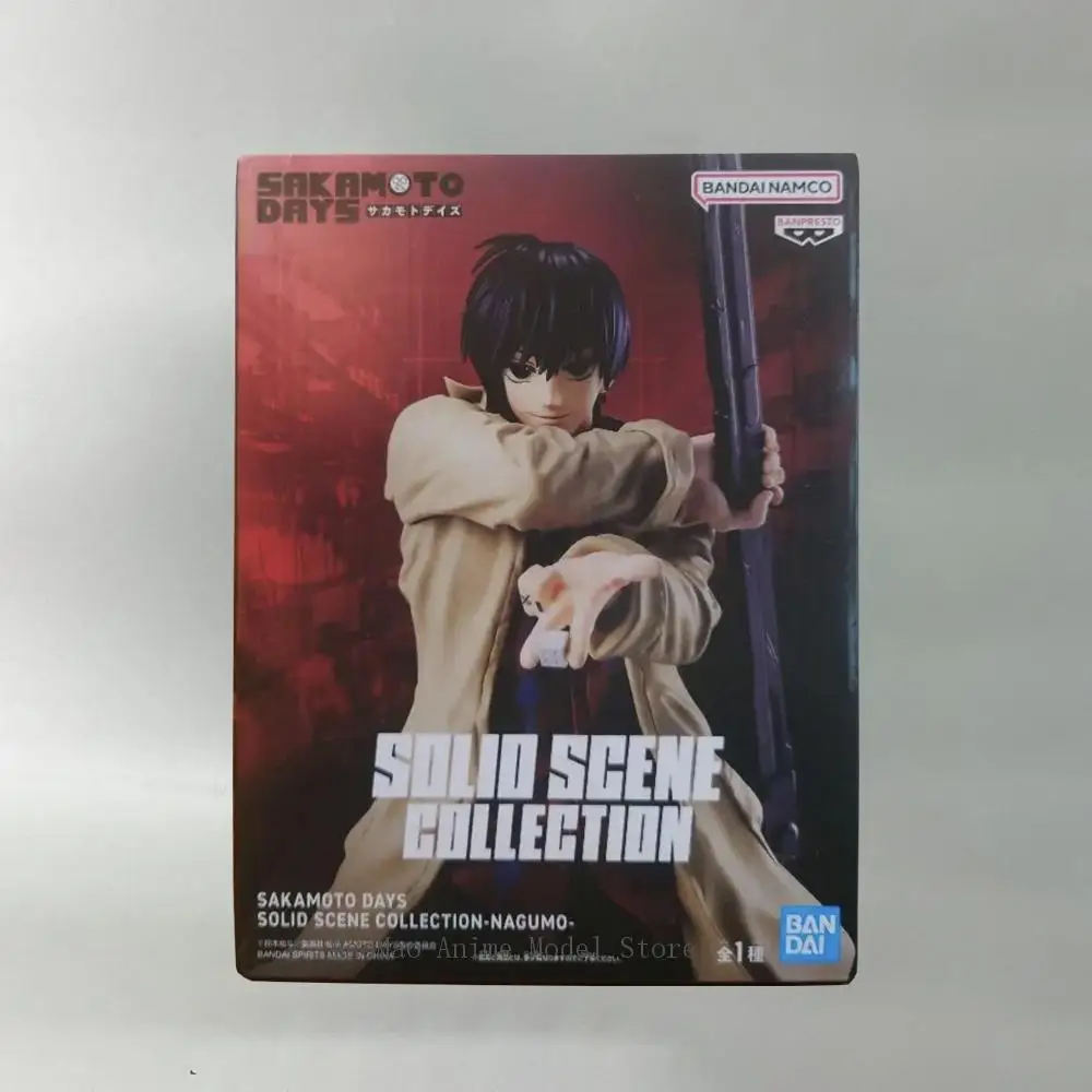

В наличии оригинальная фигурка Banpresto Sakamoto Days SOLID SCENE COLLECTION Yoichi Nagumo, аниме, модель из ПВХ, коллекционные игрушки 22 см