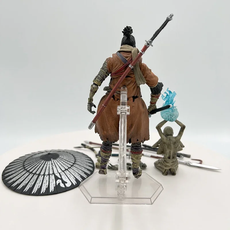 15cm Figma #483-DX SEKIRO: SHADOWS DIE TWICE Anime Figure Sekiro DX Action Figure Sekiro Figurine Collection Model Doll Toy Gift