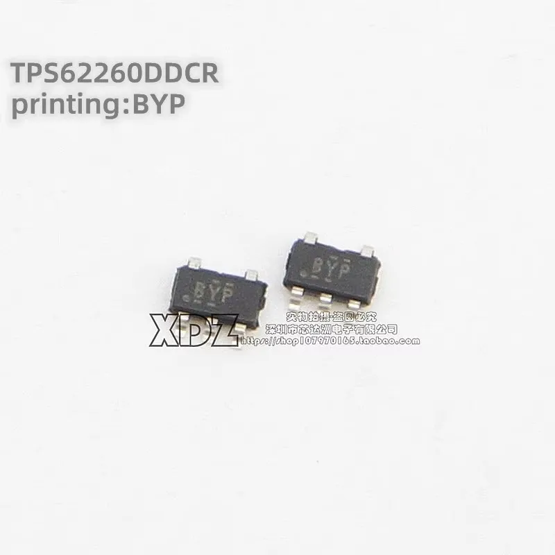 5pcs/lot TPS62260DDCR TPS62260 Silk screen printing BYP SOT23-5 package Original genuine Switch regulator chip