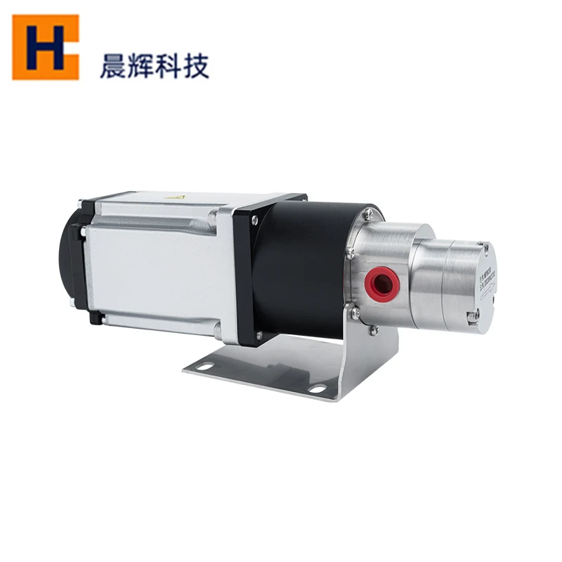 Chenhui 316L Stainless Steel Leakproof Water Metering Pump MPB030 200W Servo Motor Equipped Magnetic Drive Gear Pump