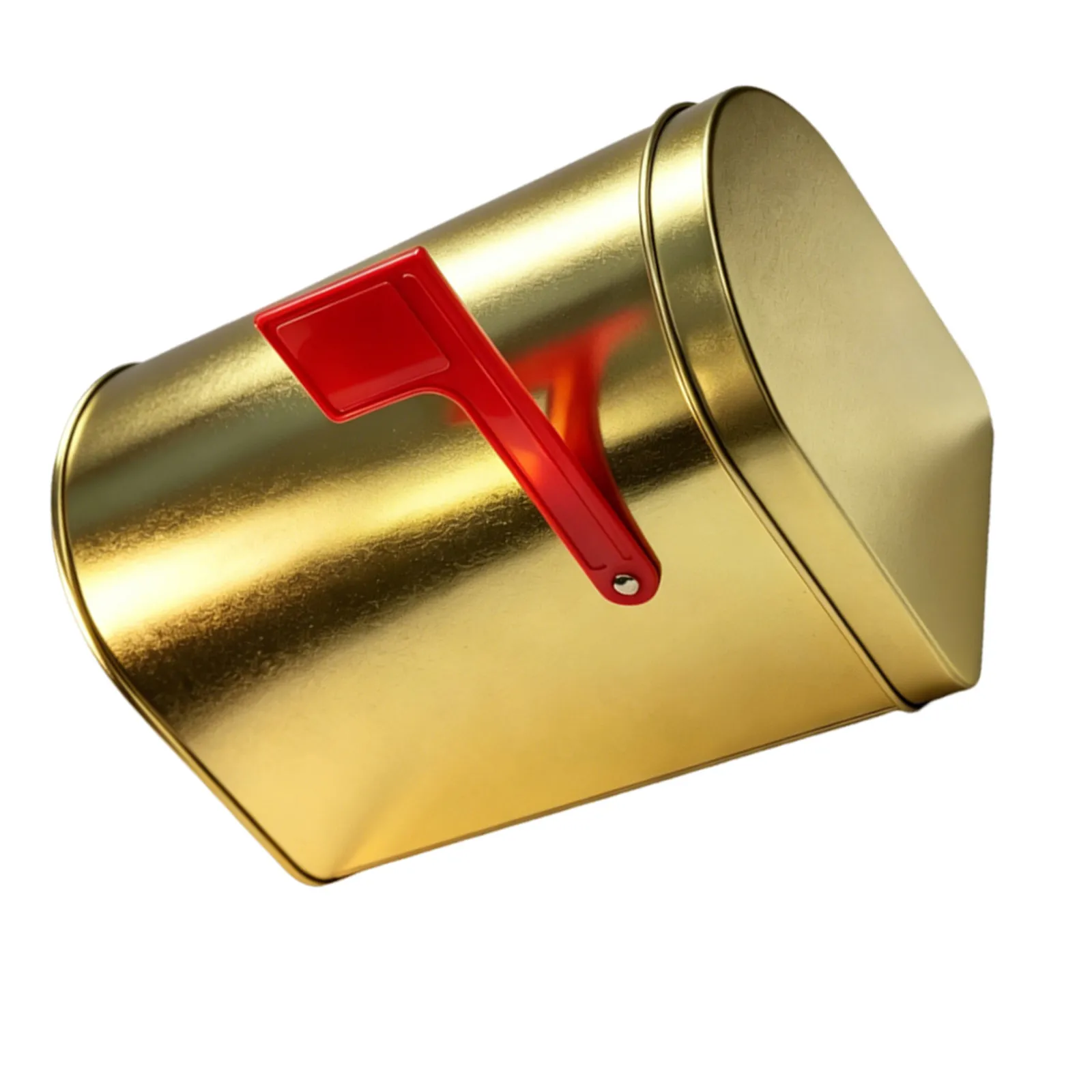 Mini Mailbox Small Mailboxs Raised Signal Flags 6x4 Metal Post Box Boys Girls Classroom Prize Exchange DIY Projects