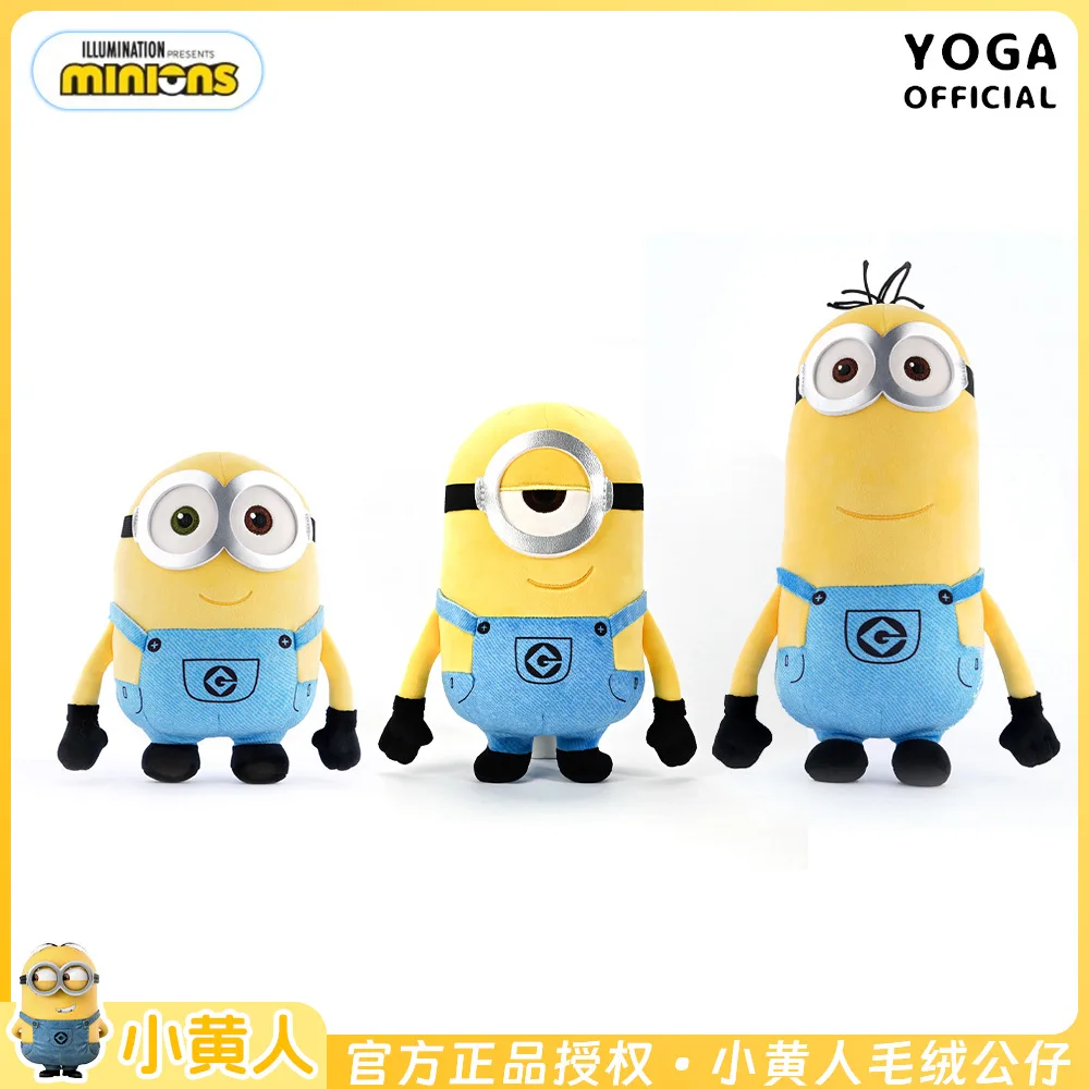 

Оригинальная плюшевая игрушка «Миньоны» для детей, милая мультяшная кукла из «Гадкий я», аниме-фигурки, праздничные подарки