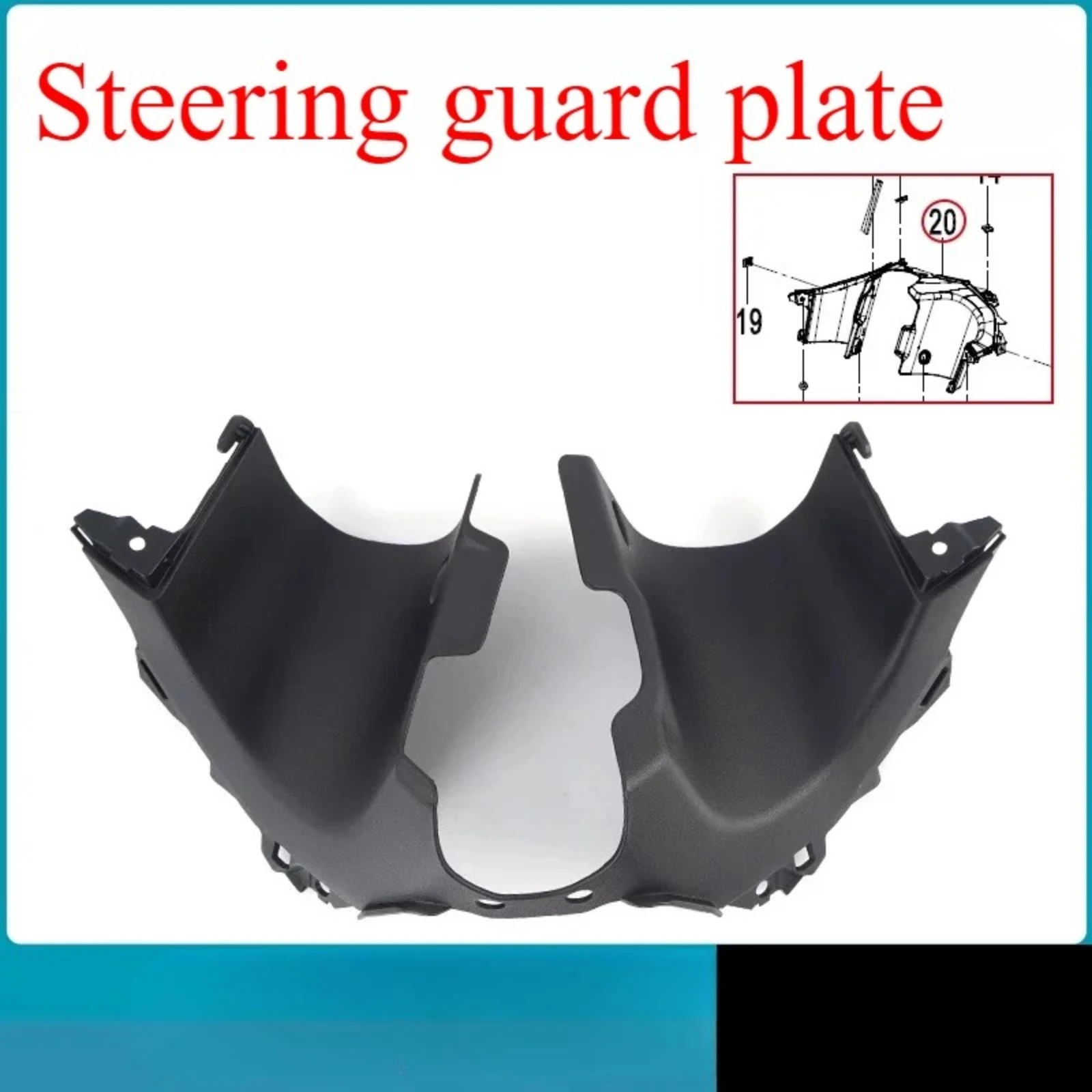 Motorcycle Body Shell Fairing Body Modification For CFMOTO 500SR CF500-11 Left Right Side Fairing Clamp Cable Holder Side Panel