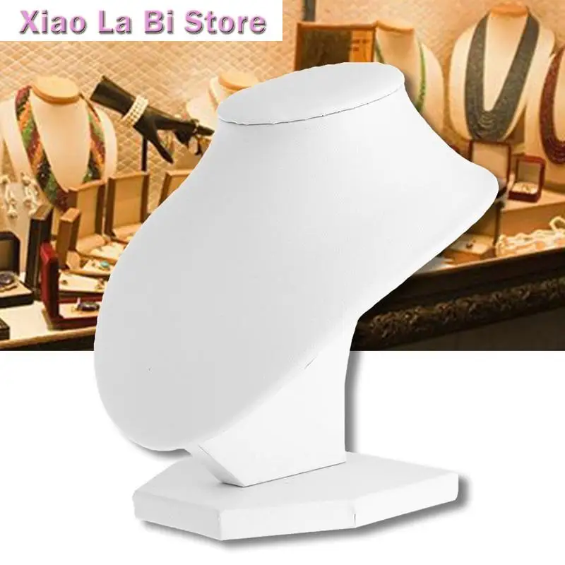 

XXFD Portrait Window Necklace Pendant Decor Holder Mannequin Necklace Display Stand