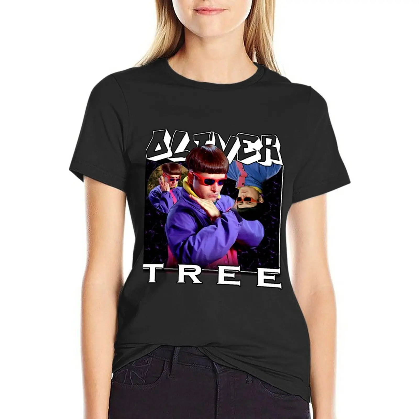 Oliver Tree Premium t-shirt cute tops graphics anime clothes kawaii clothes cute t-shirt for Women