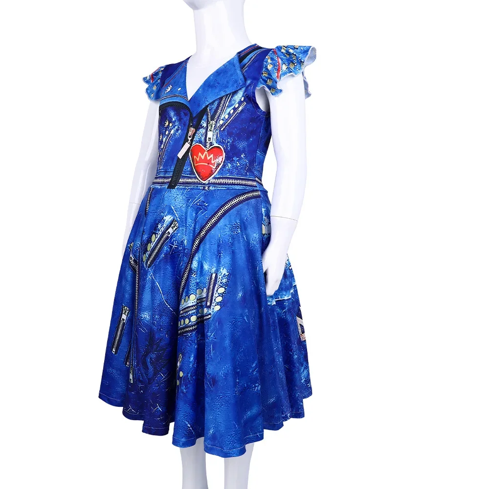 Halloween Descendants3 One-piece Tights Cosplay Costume Stage Performance Costume