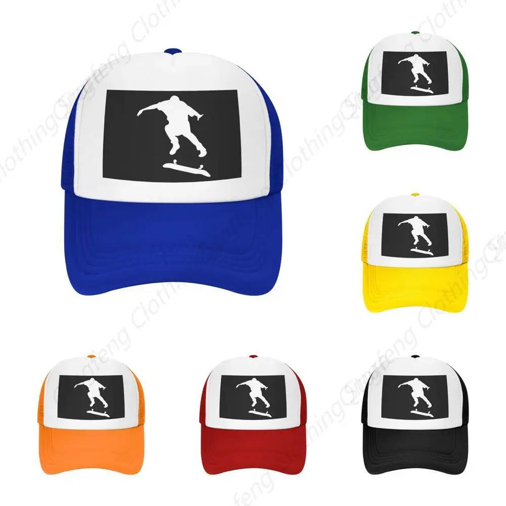 Skateboard Skater Casual Baseball Cap Mesh Sports Cap