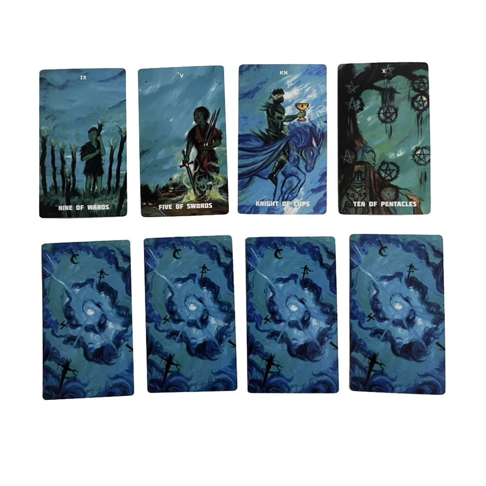 NEW 12x7CM The Vivid Spirit Divination Tarot Deck 78 Cards with Guide Book Divination