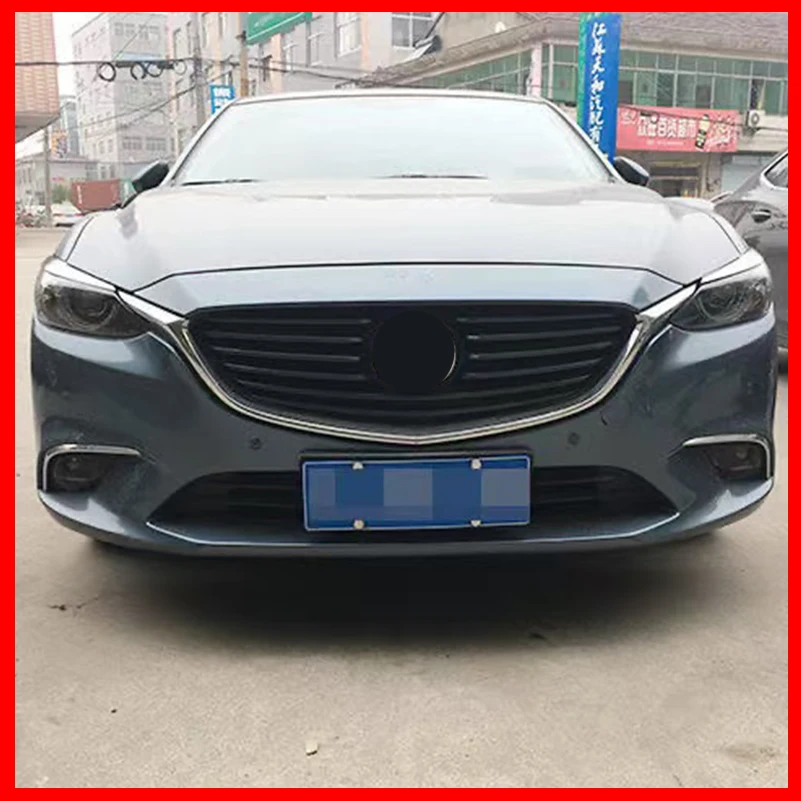 

Car Styling For Mazda 6 2016 2017 Atenza Headlight Eyebrow Decorative Cover Sticker Trim Headlamp Eyelid Auto Accsesories