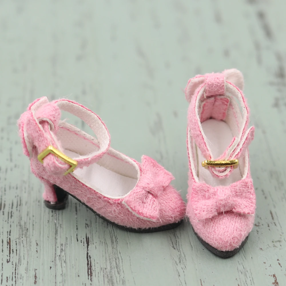 Shoes for Blyth doll Elegant High Heel Shoes for suitable for 1/6 BJD 30cm Anime Girl