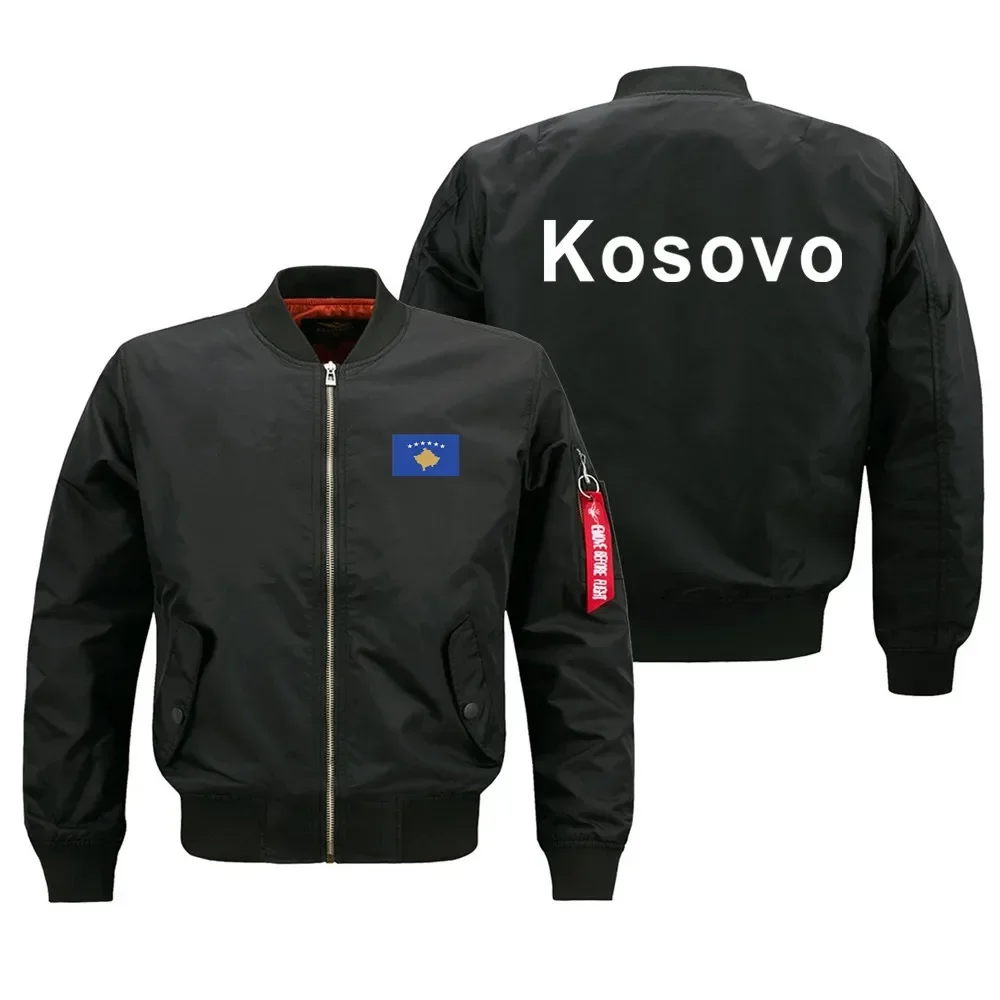

MA1 Pilot Bomber Jacket Men's Autumn and Winter Thickened Baseball Suit Casual Coat Kosovo Men's Military Windproof Jacket