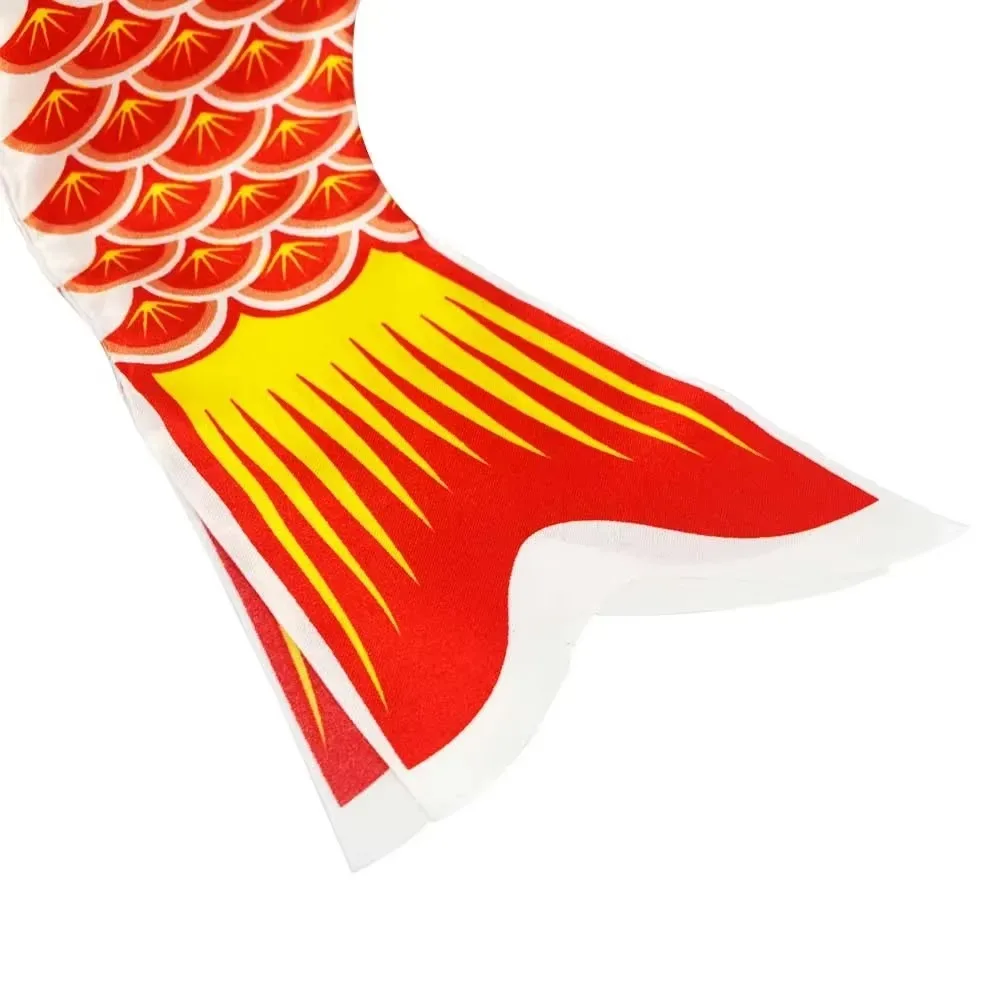 New Japanese Carp Streamer Fish Flag 40/70cm Colorful Carp Wind Sock Flag Wind Chimes Plastic Flying Yard Hanging Decor