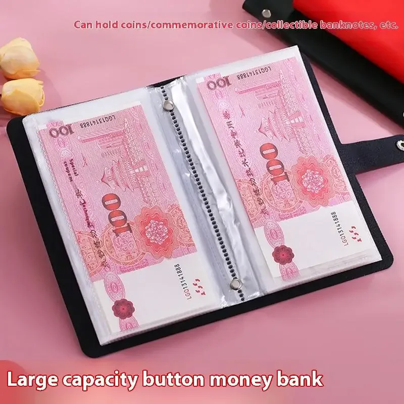 Save Money 100 Envelopes Money Saving Challenge Oil Painting Waterproof Mini Binder Savings Challenge Reusable