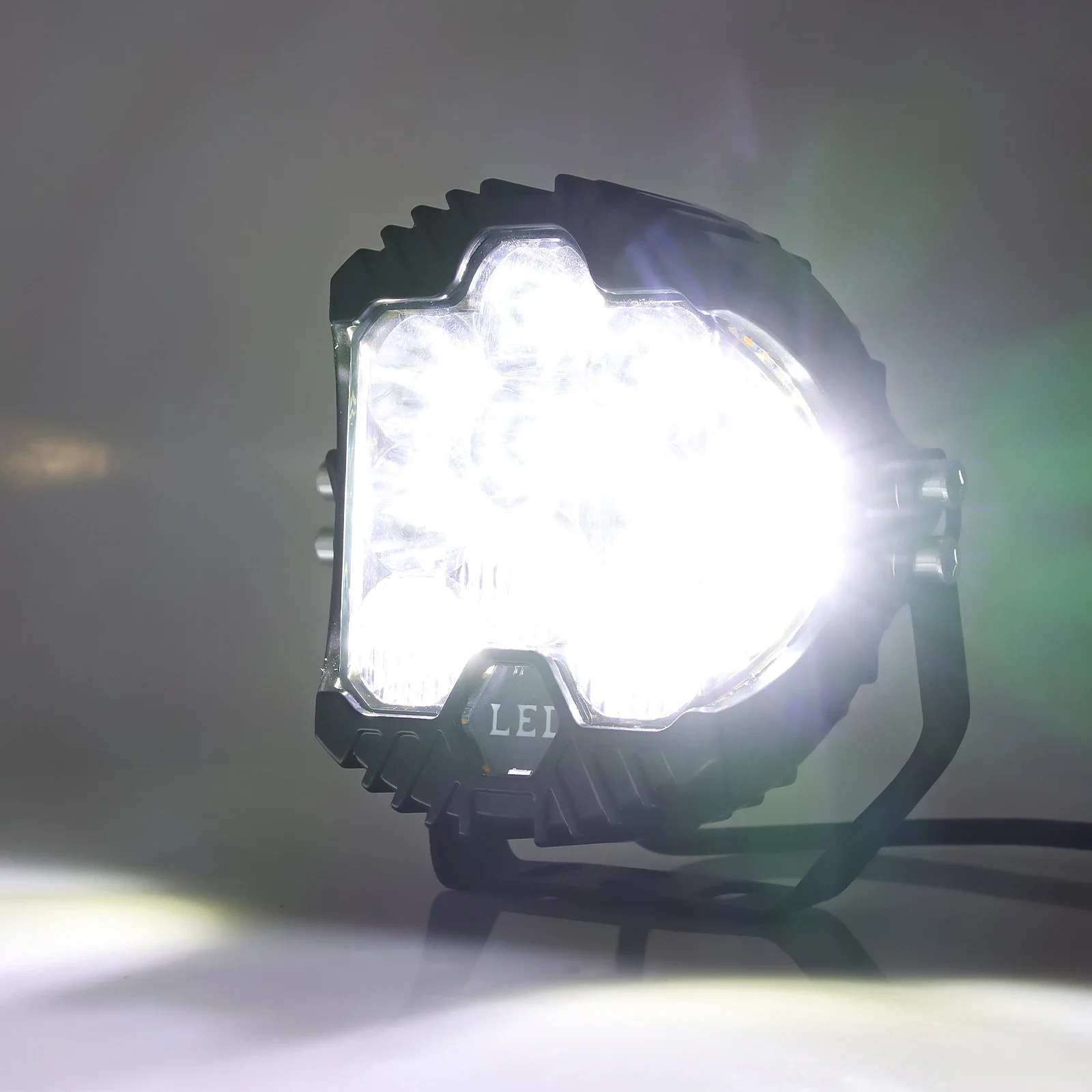 20w 12v 24v lâmpada led à prova dwaterproof água branco faróis led drl hi/lo feixe para jeep spot light para niva motocicleta lada offroad 4x4