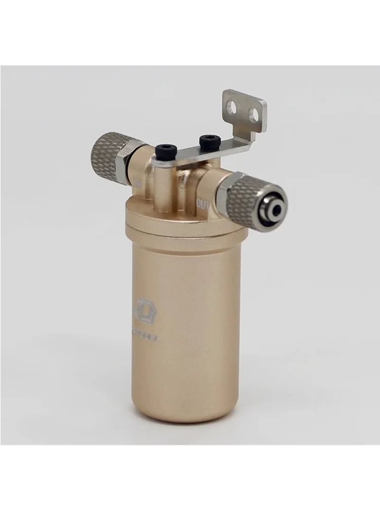 RC 1/14 نموذج مرشح معدني للزيت الهيدروليكي لأجزاء جرافة شاحنة Tamiya #4