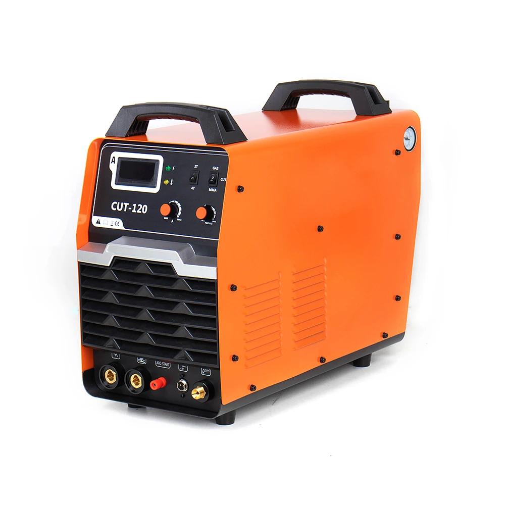 High Quality 380V Three Phase CUT-120A Portable MMA/Plasma 2-in-1 Inverter Iron Stainless Steel Cutting 20-40A Arc Manual