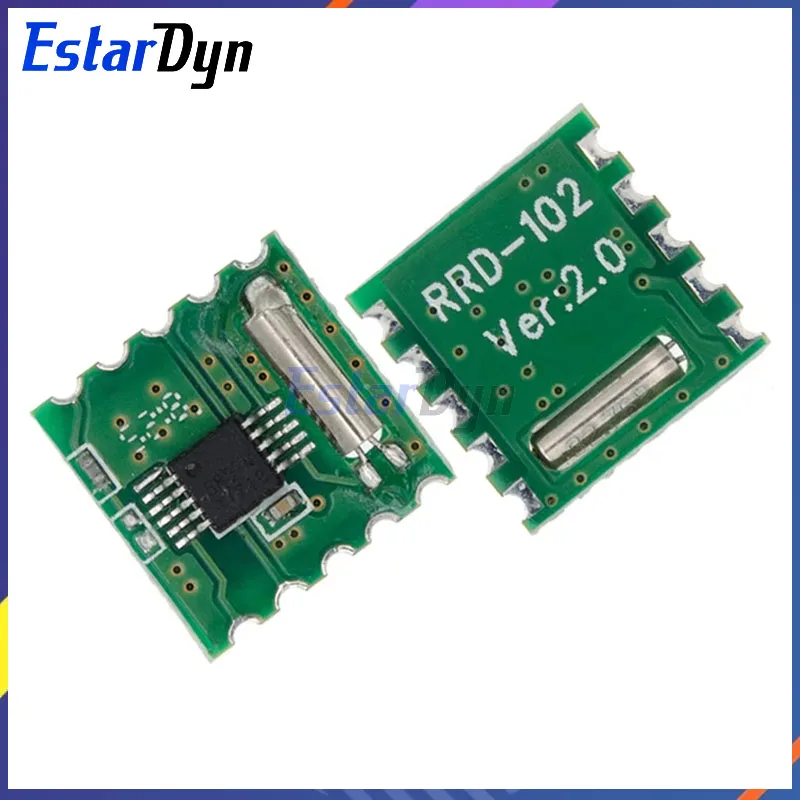 Estardyn 5pcs FM Stereo Radio Module RDA5807M Wireless Module Profor  RRD-102V2.0