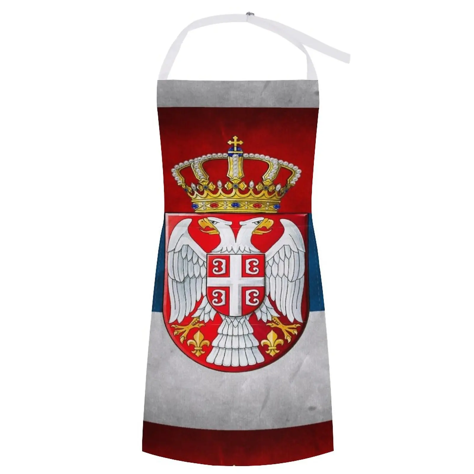 

Serbia flag Apron Women's Kitchen Apron Kitchen Items Hairdresser Apron Chef Uniform Women