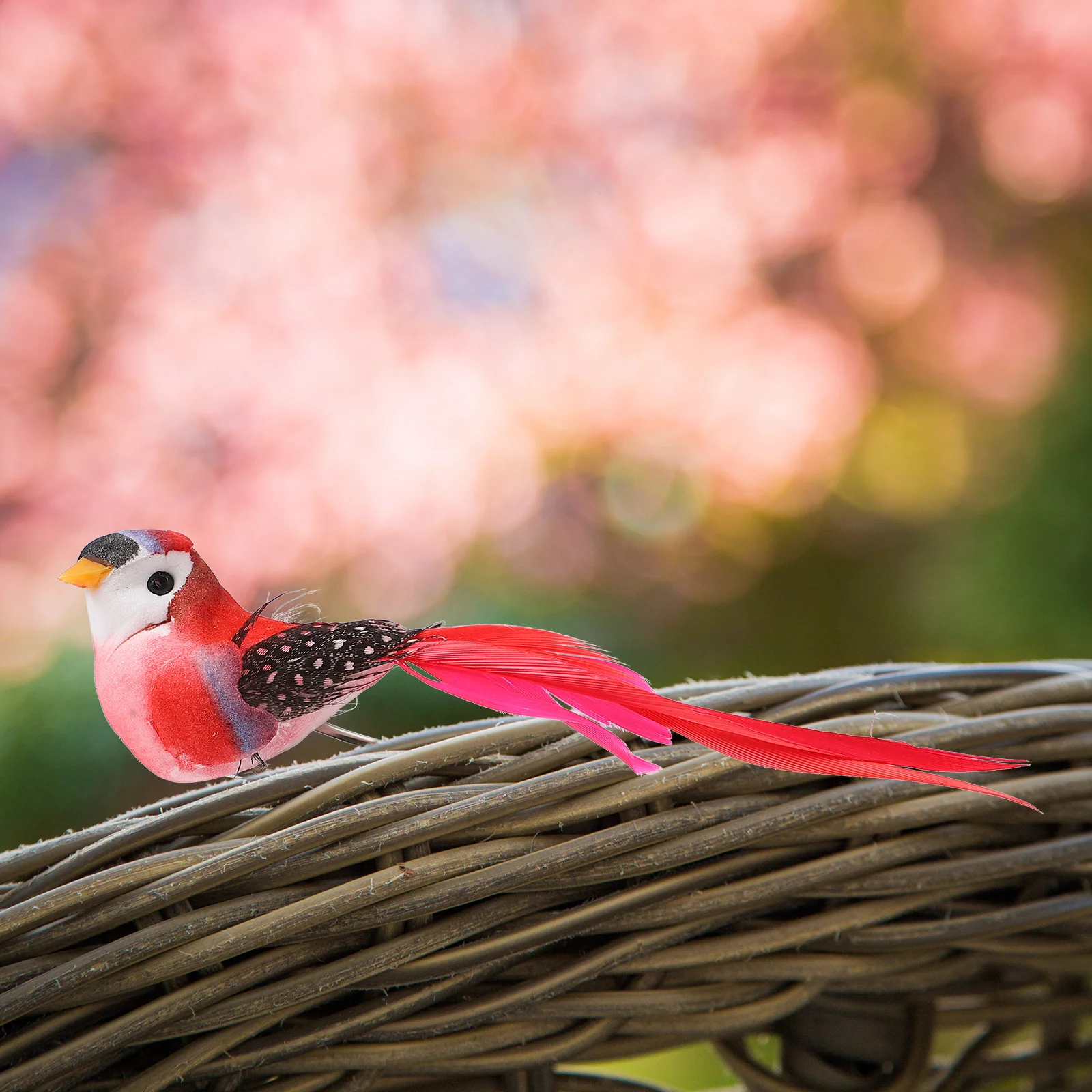 

12Pcs Adorable Bird Models Realistic Ornaments Educational Desktop Decorations Comfortable Faderesistant Festive Decor