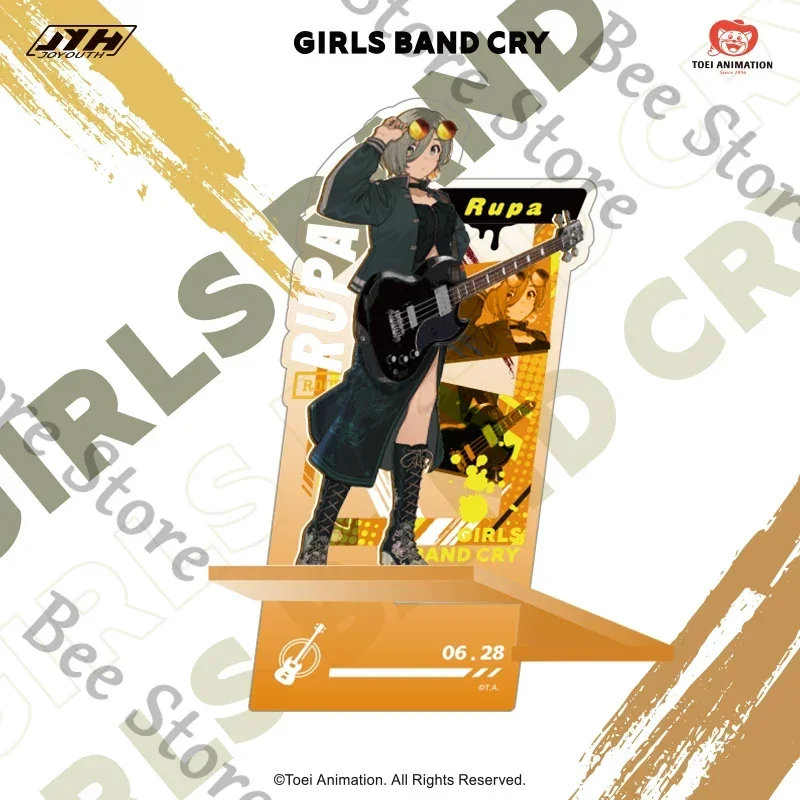 Anime GIRLS BAND CRY SUBARU AWA EBIZUKA TOMO	rupa	KAWARAGI MOMOKA Cosplay Cartoon Acrylic Standee Signboard Desktop Ornament view 6