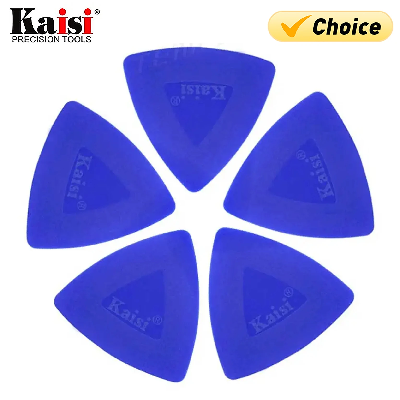 Kaisi 5 قطعة 0.75 مللي متر رقيقة جدا البلاستيك الصلب مكشطة الهواتف المحمولة حدق افتتاح أطقم لباد أقراص المسيل للدموع إصلاح طقم أدوات يدوية