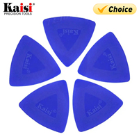 Kaisi 5Pcs 0.75mm Ultra-Thin Hard Plastic Scraper Mobile Phones Pry Opening Kits for IPad Tablets Teardown Repair Hand Tools Set
