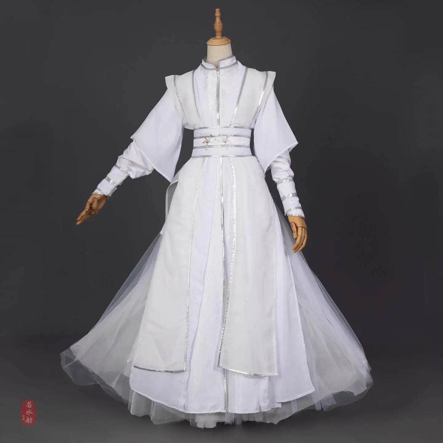 White Ancient Costume Cosplay Men's Clothing Strong Suit Universal Swordsman Xie Lian Chu Wan Ning Fairy-like
