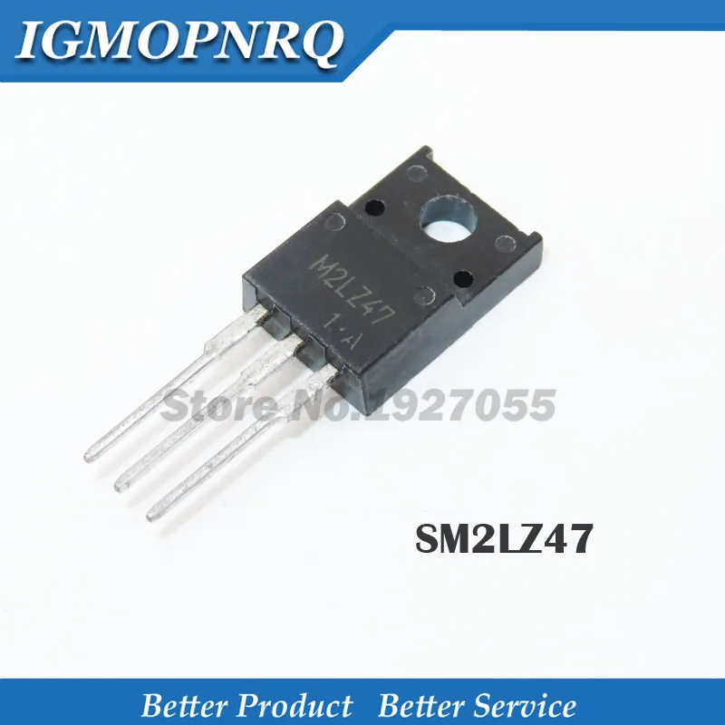 10 ADET SM2LZ47 TO-220F M2LZ47 SM2LZ47A TO-220 TRIYAK TO220F 2A 800V Yeni