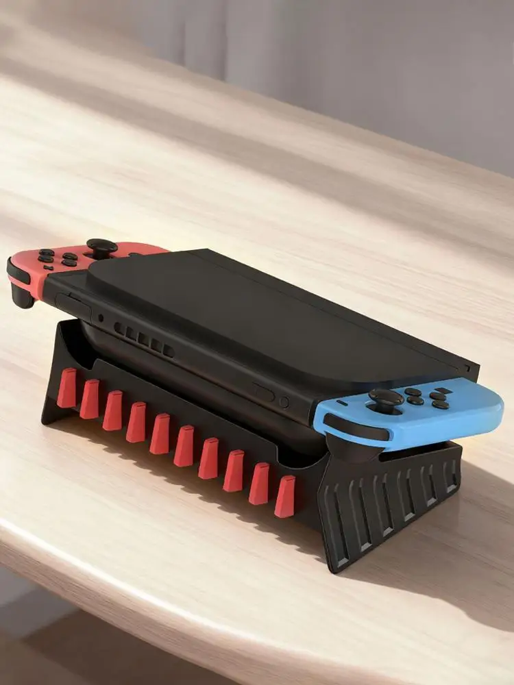 Support Horizontal pour Console de jeu Nintendo Switch2/OLED, avec fente pour carte de jeu, support diagonal universel, station de jeu