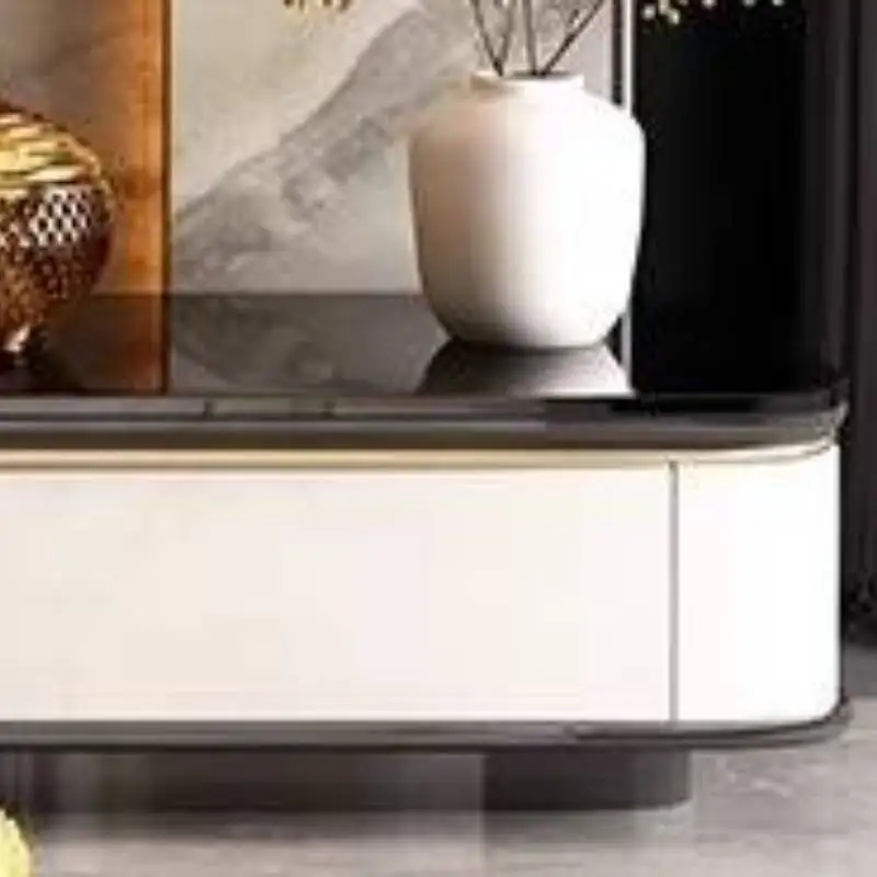 White Simple Tv Cabinet Natural Hidden Cheap Luxury Modern Tv Cabinet Nordic Designer Unique Muebles De Sala Furniture For Home
