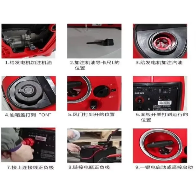 8500w Cam Professional Spare Parts Air Cooled 15hp 950 GasGenerator