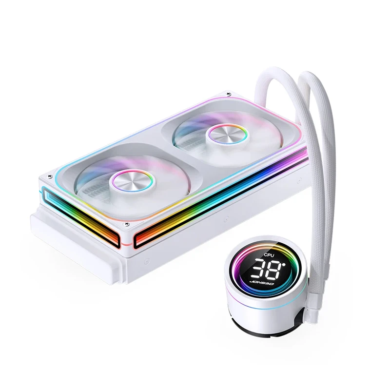 JONSBO TH-360 White Water Cooler 120mm ARGB Fan TH-240 AIO CPU
