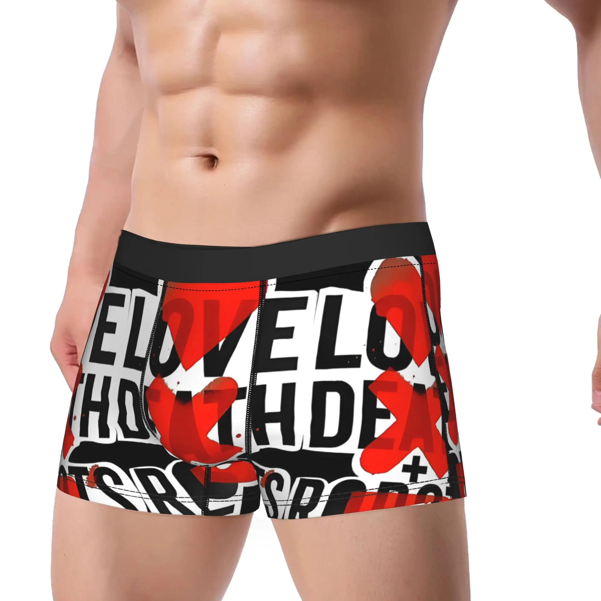 lLove Death Robots lLove Death and Robots Underpants Breathbale Panties Men's Underwear Comfortable Shorts Boxer Briefs
