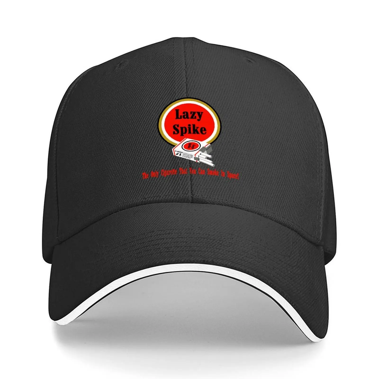 

Lazy Spike Brand Smokes Baseball Cap Hat Man Luxury hard hat black Wild Ball Hat Women Beach Fashion Men's