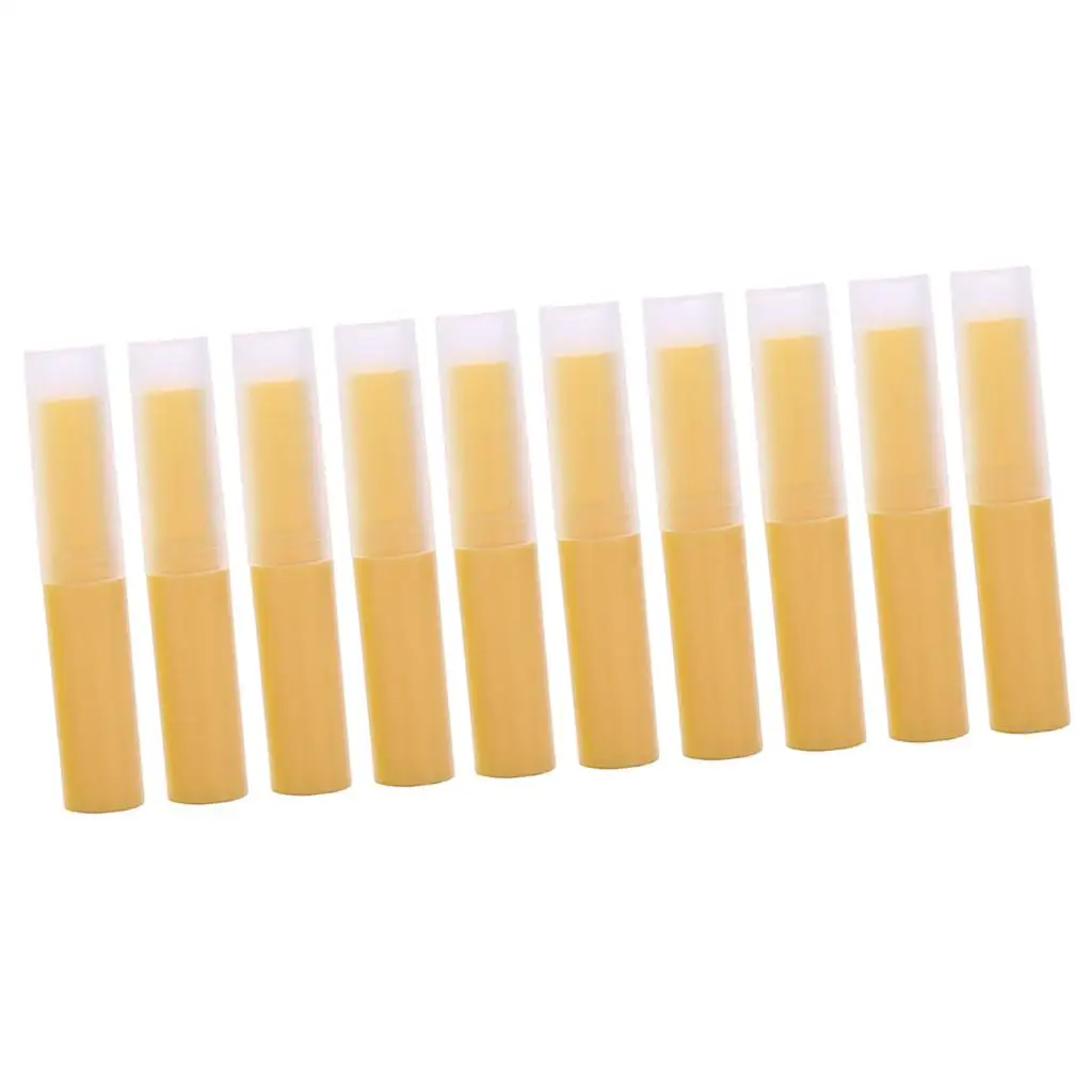 Tubes à baume AfricJules, bouteille en plastique, pour tous les jours, DIY, 4ml, 10 pièces