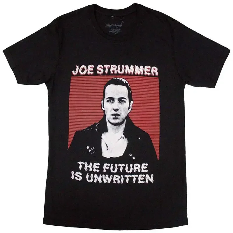 Joe Strummer The Clash Future Is Unwritten Black T Shirt
