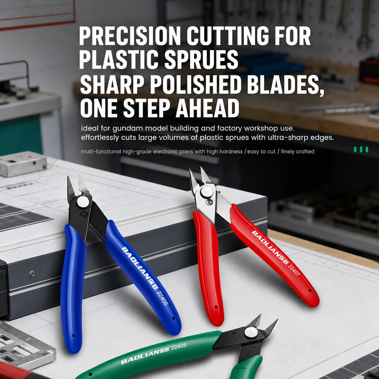 Universal Multi Pliers Tool Electrical Wire Functional Cutting Cable Carbon Steel Brush Cutters Side Snips Puller Flush Nipper