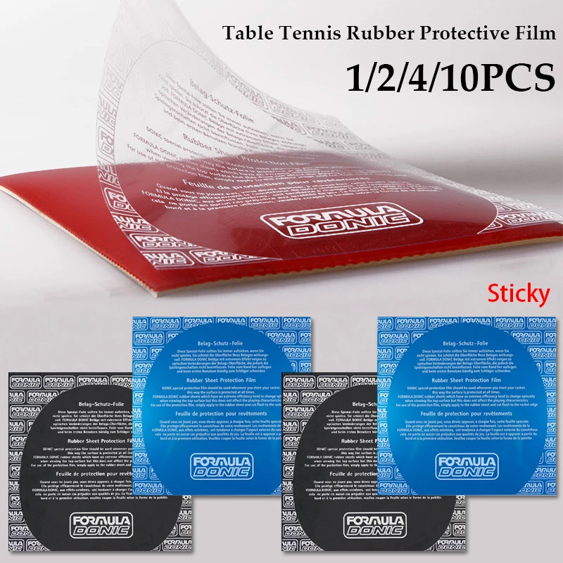 Table Tennis Racket Protective Film Sticky Transparent Maintenance Table Tennis Rubber Protector Dust-proof Anti-Oxidation Cover