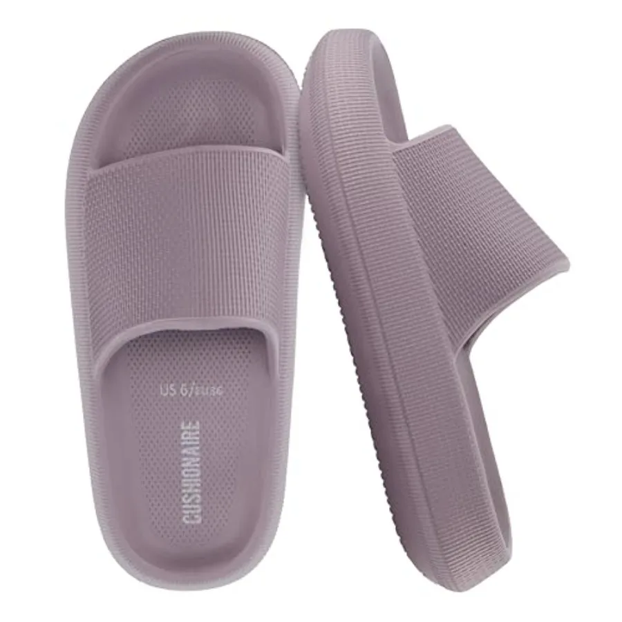 

Feather EVA Slides for Women Comfortable Slip On Womens Slippers, Indoor Outdoor Shower Shoes, Beach Essential Cloud Slides