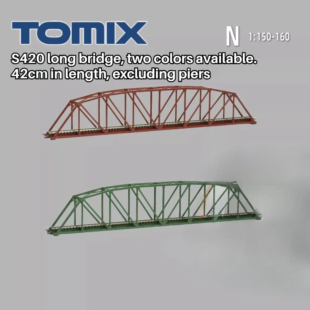 

TOMIX N-тип 1/160 аксессуары для поездов 3278-3279 42 см длинный мост два варианта доступны для украшения сцены песочного стола