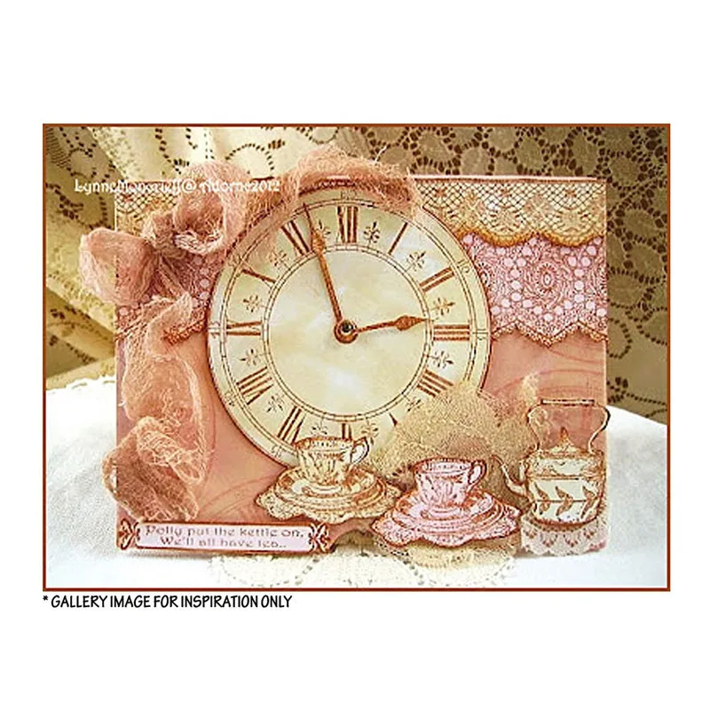 New Clock Time Clear Stamps 2026 For Scrapbooking Paper Making Account Craft Set Card Vintage Transparent Seal
