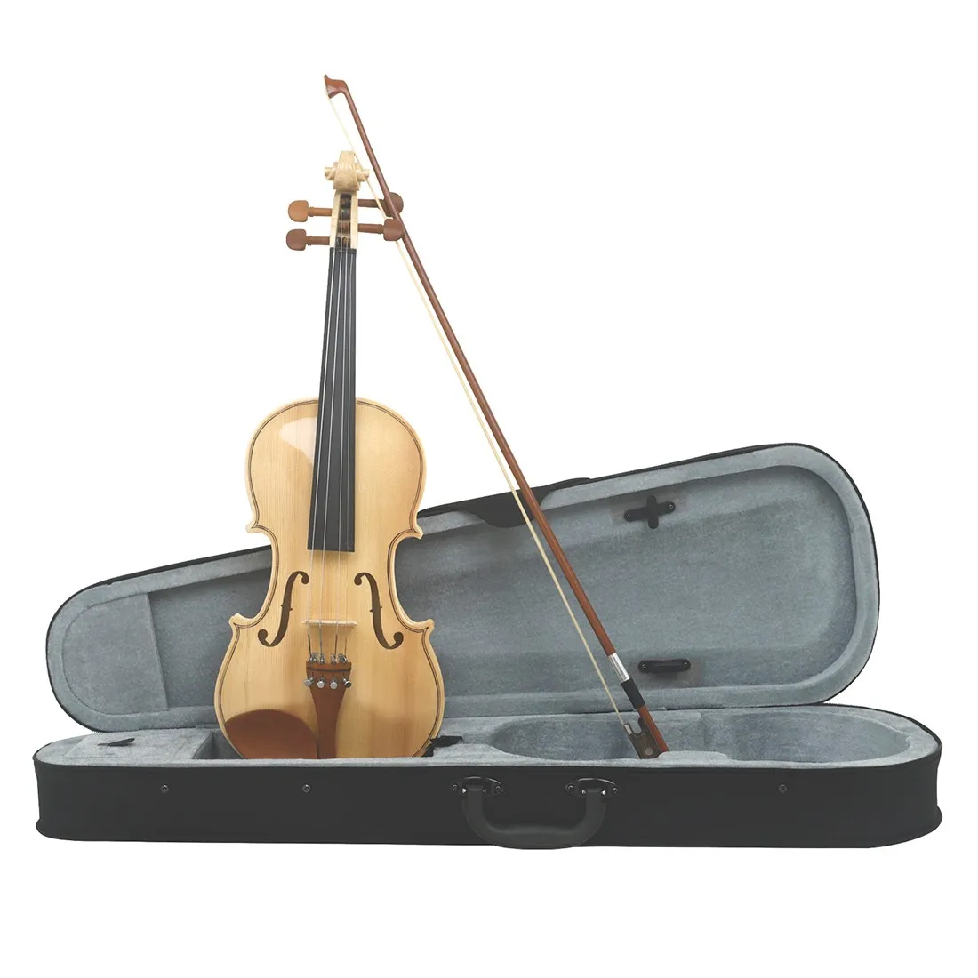 

Astonvilla Astonvilla AV-340 4/4 Violin Spruce Top Maple Crafted Stripe Date Wood Accessories (Triangle Boxed)