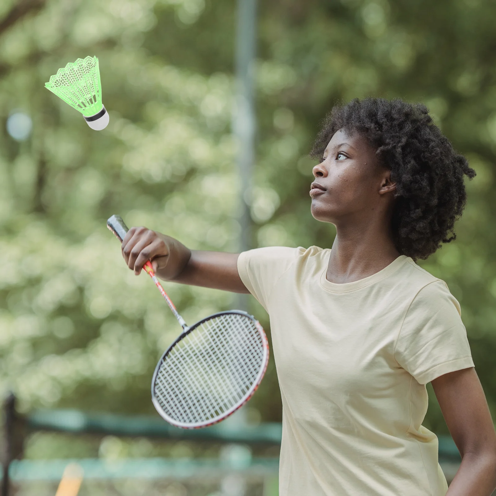 

12Pcs Plastic Badminton Shuttlecocks Bright Colors Long-Lasting Elasticity Sports Training Indoor Outdoor Multiplayer Activity