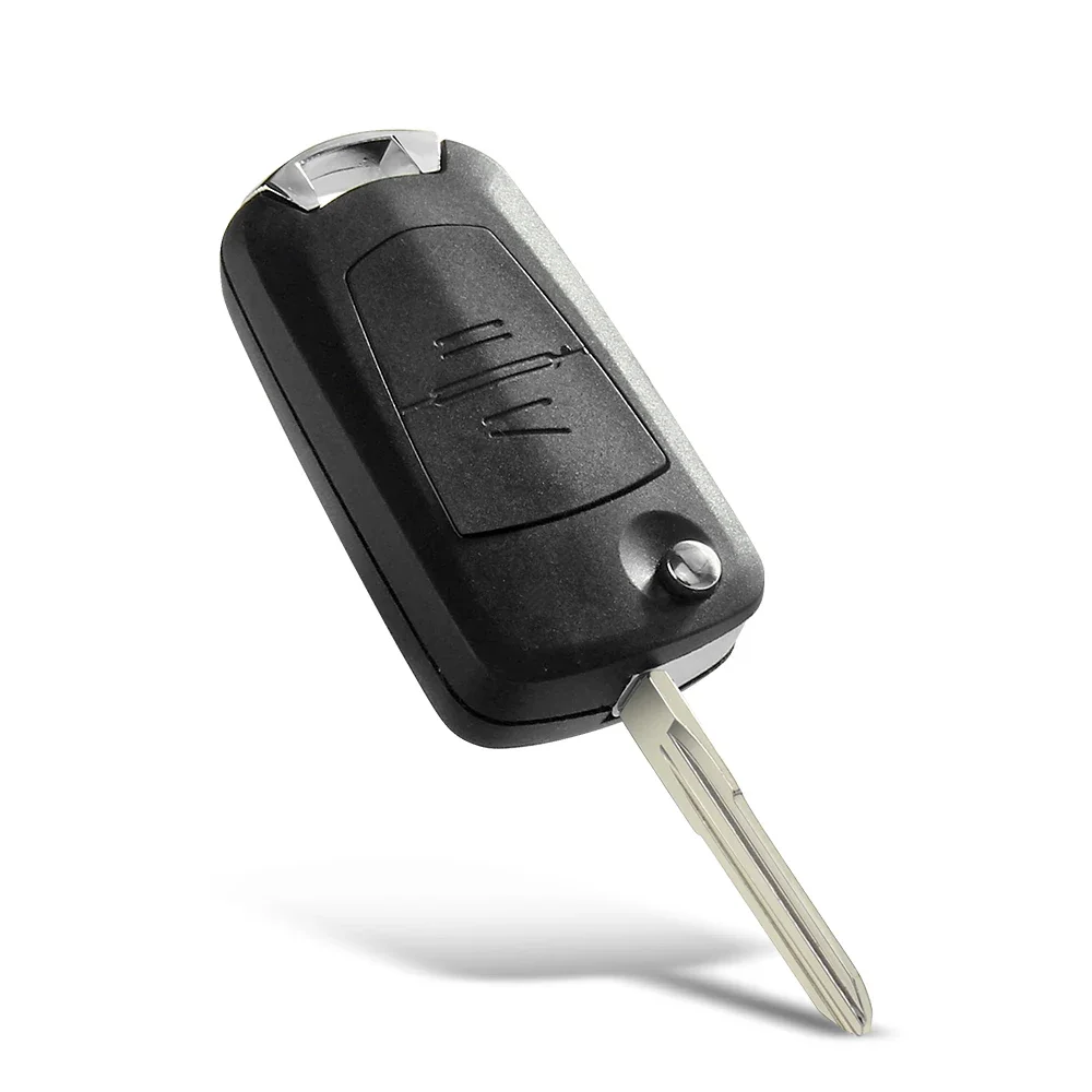 KEYYOU 2-przyciskowy zmodyfikowany składany zdalny kluczyk samochodowy do Vauxhall Opel Astra Zafira Omega Vectra Auto Key Case Fob