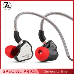 7Hz Salnotes Zero HiFi 10mm Dynamic Driver In Ear Earphone IEM Metal Composite Diaphragm N52 Magnet