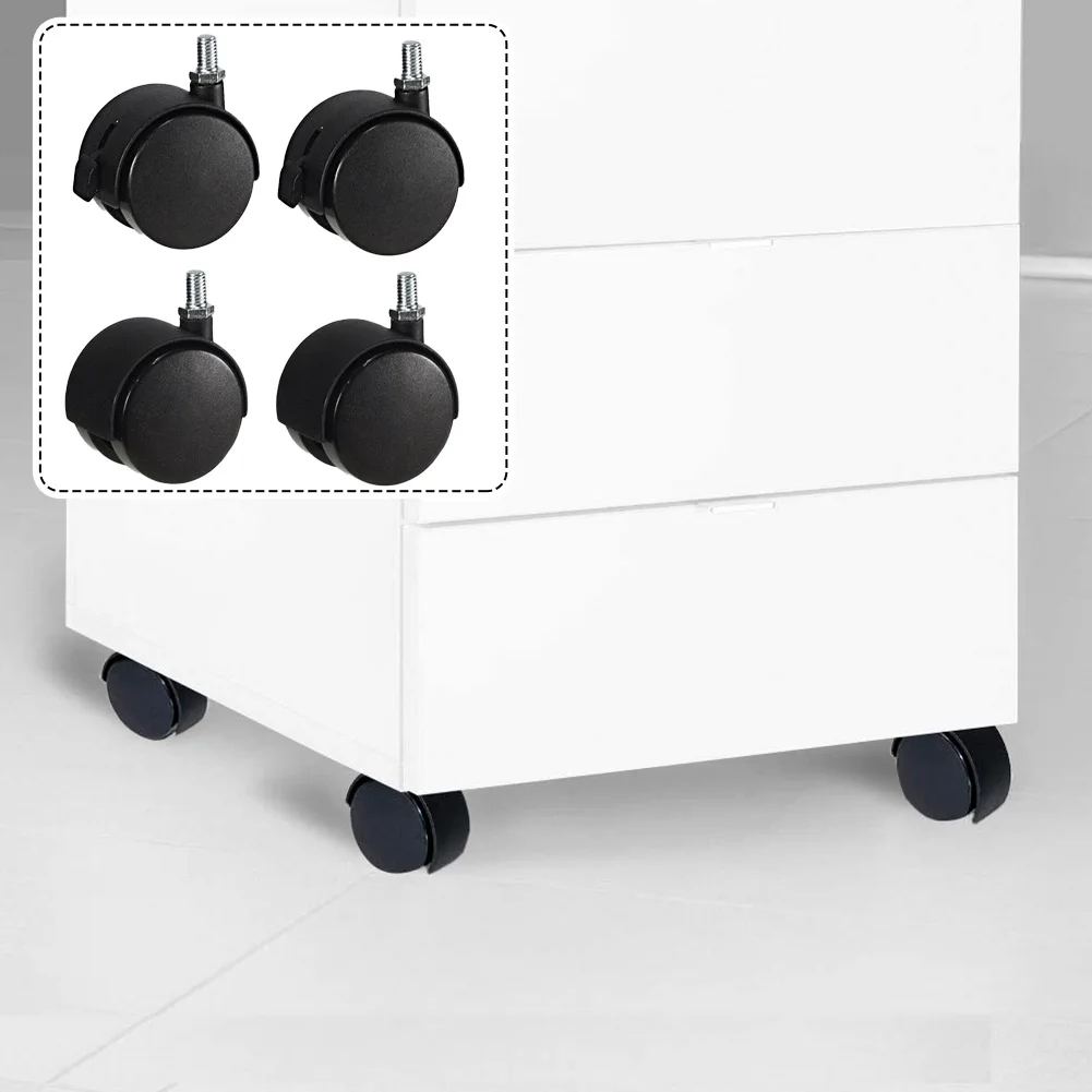 Feet Caster Furniture Wheel Restaurant Cart Support Accessories Chair For Coffee Table Hardware Plastic Useful