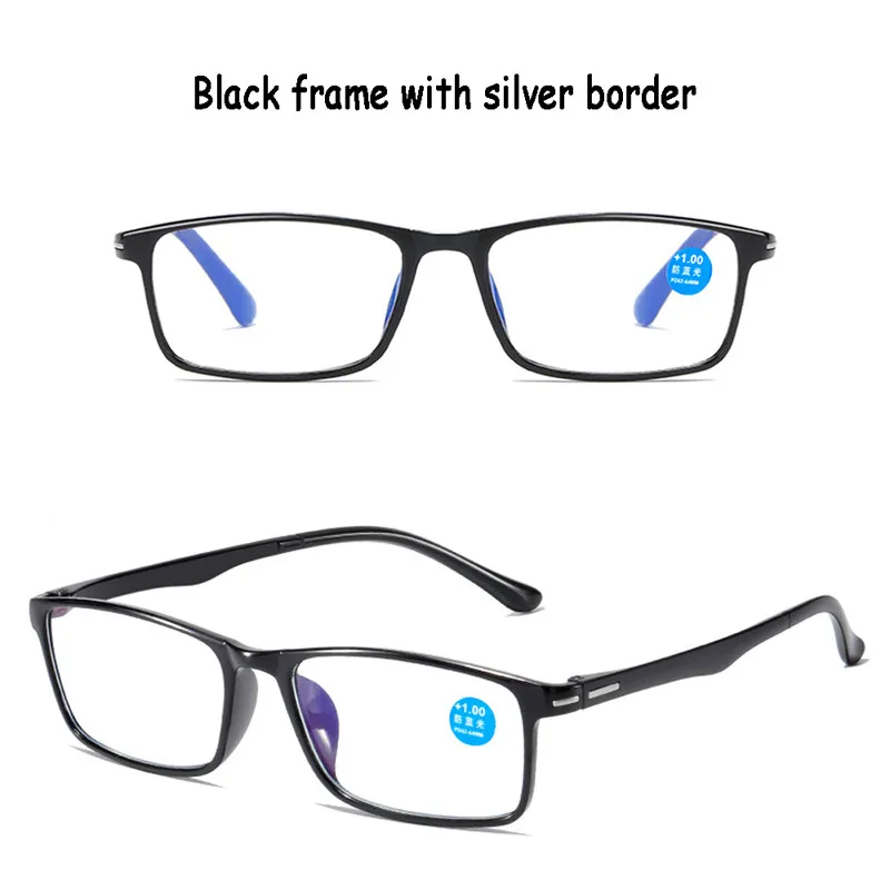 Zilead Anti Blue Light Blocking Reading Glasses Men Women TR90 Lightweight Presbyopia Eyeglasses Unisex 1.0 1.50 2.0 2.5 3 3.5 4