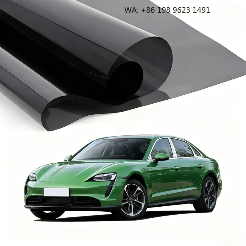 Anti-Explosion Nano Ceramic Car Tint High Heat Insulation UV Block HD Clarity Privacy Protection Interior Care Factory Supply